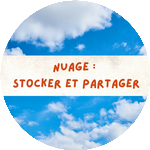 Nuage, application de stockage et de partage de Apps Éducation