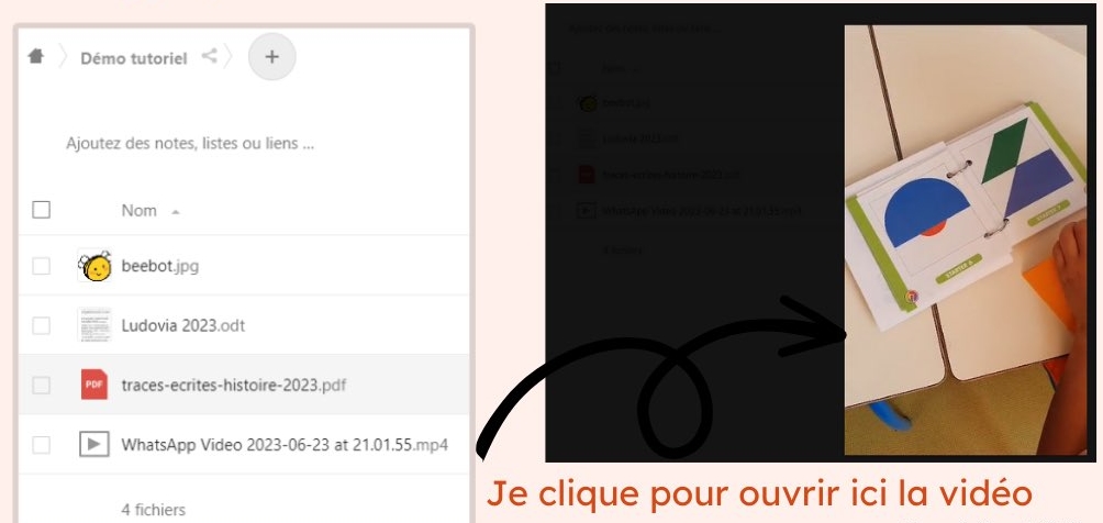 Importer des fichiers dans Nuage