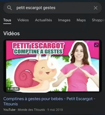 Exemple d'une affiche de présentation de la classe